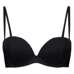 Voorgevormde Strapless Maximizer Beugel Bh - Zwart -Mode Ondergoed Winkel 104636 5