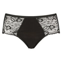 Superslip Lace Midi - Zwart -Mode Ondergoed Winkel 110152 5