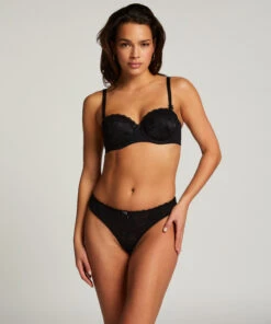 Voorgevormde Strapless Beugel Bh Maya - Zwart -Mode Ondergoed Winkel 111698 3