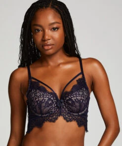 Voorgevormde Longline Beugel Bh Marilee - Blauw