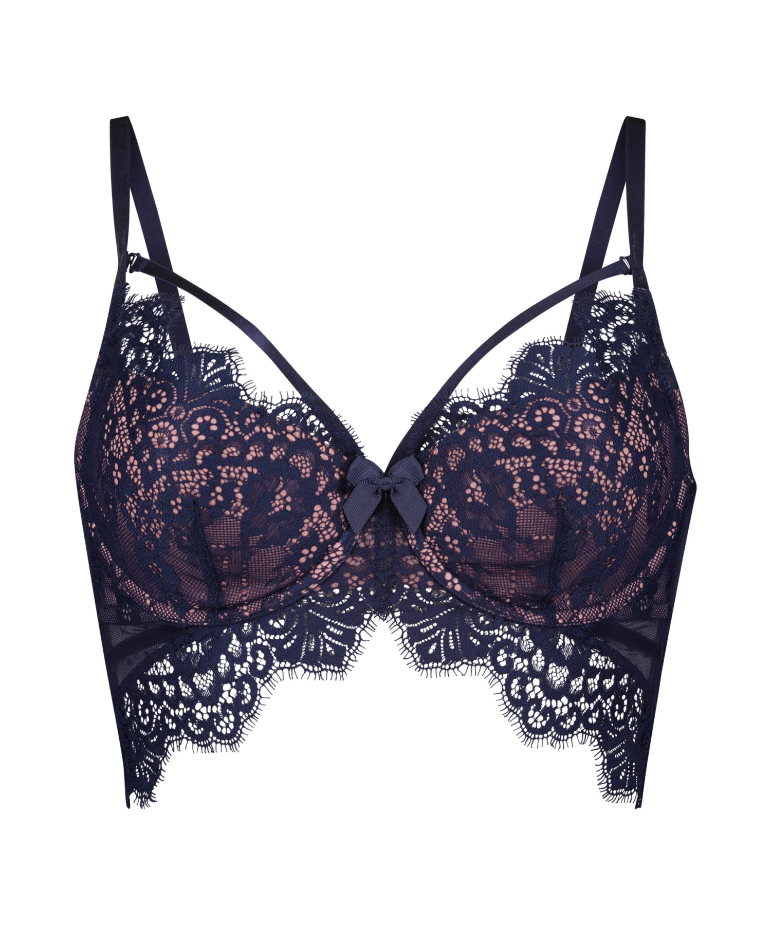 Voorgevormde Longline Beugel Bh Marilee - Blauw 7 Voorgevormde Longline Beugel Bh Marilee - Blauw - Afbeelding 7