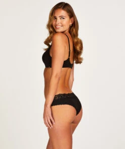 Voorgevormde Bh Zonder Beugel Mona - Zwart -Mode Ondergoed Winkel 171225 4