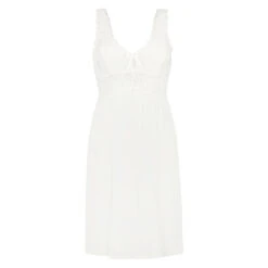 Slipdress Nora Lace - Wit -Mode Ondergoed Winkel 175246 5