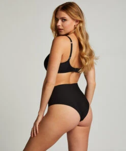 Invisible High Waist Brazilian - Zwart -Mode Ondergoed Winkel 175319 4