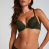 Voorgevormde Push-up Beugel Bh Teddy - Groen