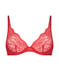 Niet-voorgevormde Beugel Bh Isabelle - Rood -Mode Ondergoed Winkel 184808 5