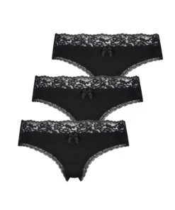 3-Pack Brazilian Shorts Dakota - Zwart 8 3-Pack Brazilian Shorts Dakota - Zwart -Mode Ondergoed Winkel 186124 5