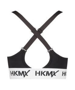 HKMX Sport Bh The Crop Logo Level 1 - Zwart -Mode Ondergoed Winkel 189122 6