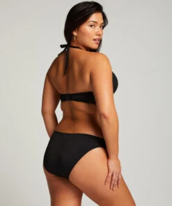 Voorgevormde Push-up Beugel Bikinitop Scallop Cup A - E - Zwart -Mode Ondergoed Winkel 191272 4