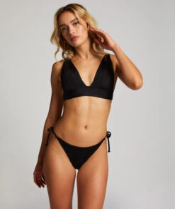 Triangel Bikinitop Luxe - Zwart -Mode Ondergoed Winkel 191551 3