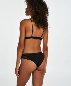 Hoog Uitgesneden Brazilian Sully - Zwart -Mode Ondergoed Winkel 191893 4