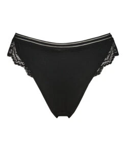 Hoog Uitgesneden Brazilian Sully - Zwart -Mode Ondergoed Winkel 191893 6