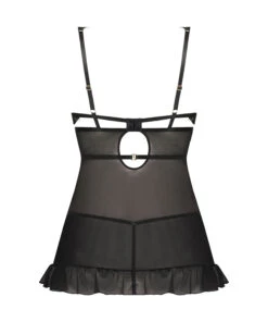 Niet-voorgevormde Beugel Babydoll Seraphina - Zwart -Mode Ondergoed Winkel 196619 6