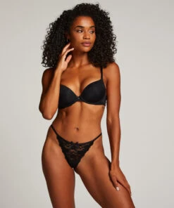 Mini Tanga String - Zwart