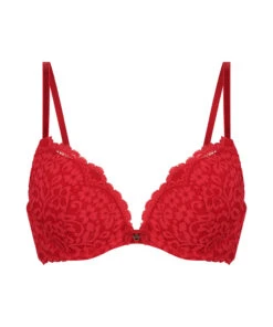 Voorgevormde Push-up Beugel Bh Rose - Rood -Mode Ondergoed Winkel 199960 5