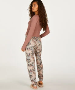 Pyjamabroek Jersey - Beige -Mode Ondergoed Winkel 200656 4