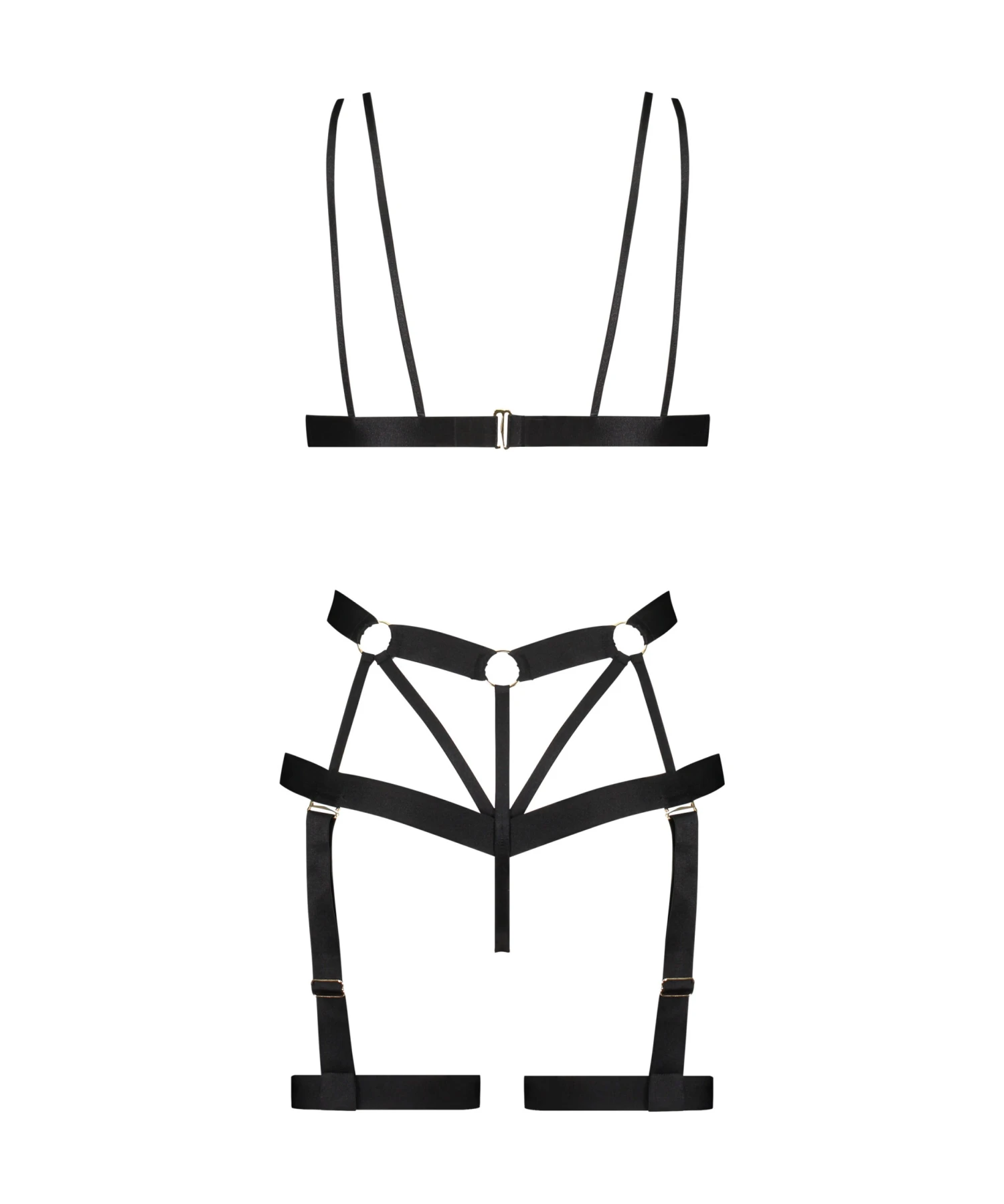 Private Body Open Kruis Hedonist - Zwart 6 Private Body Open Kruis Hedonist - Zwart - Afbeelding 6