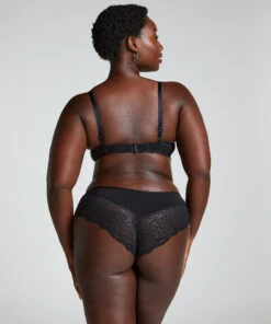 Niet-voorgevormde Beugel Bh Marine - Zwart -Mode Ondergoed Winkel 200994 13