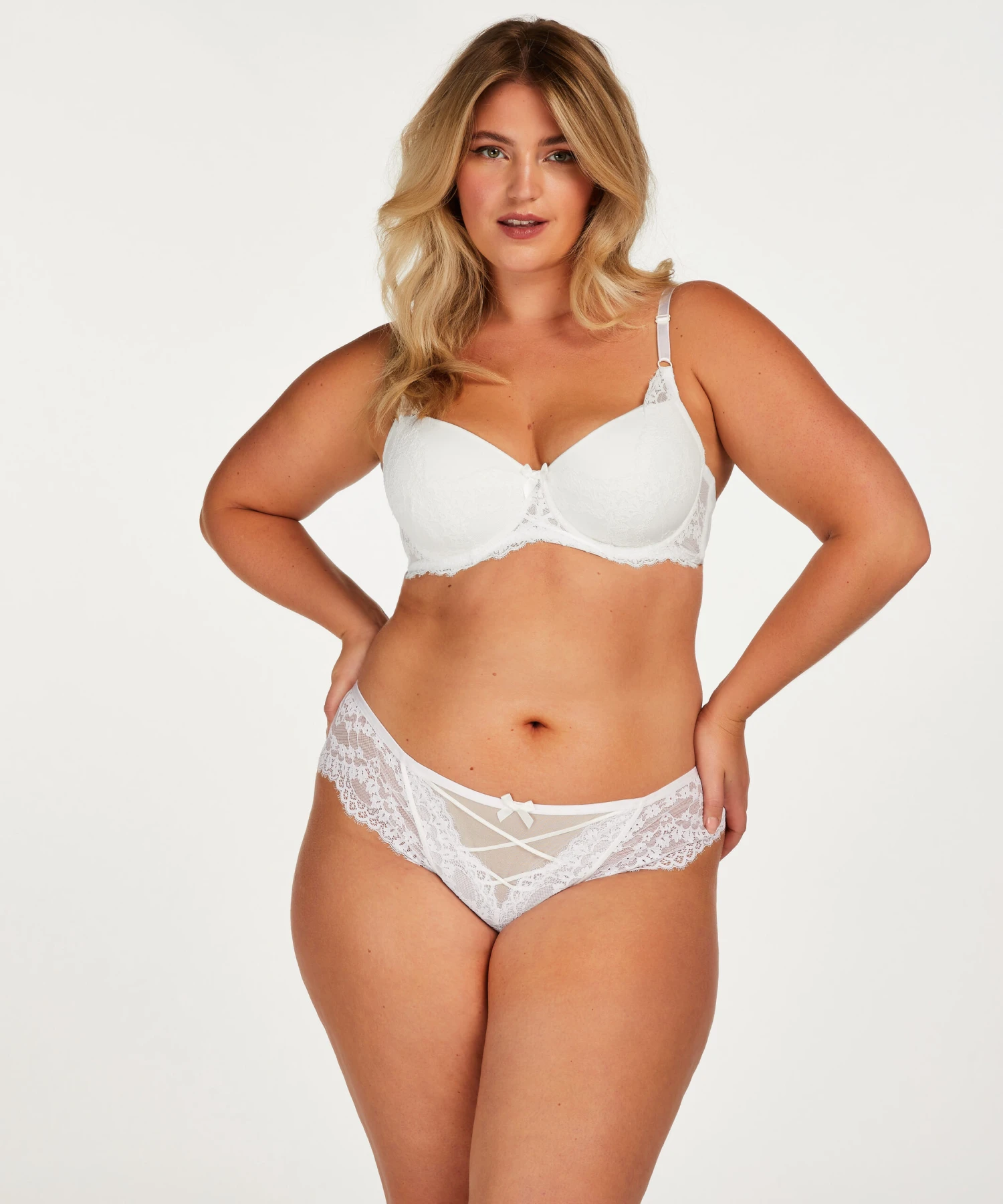 Voorgevormde Beugel Bh Daisy - Wit 5 Voorgevormde Beugel Bh Daisy - Wit - Afbeelding 5