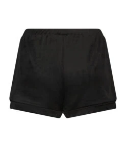 Shorts Velours - Zwart -Mode Ondergoed Winkel 201692 6