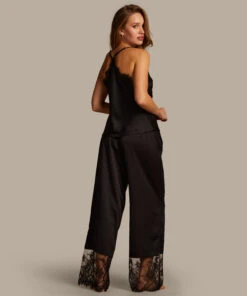 Palazzo Broek Sophia - Zwart -Mode Ondergoed Winkel 201825 4