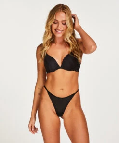 Hoge String Kaiden - Zwart