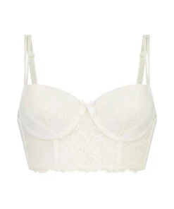 Voorgevormde Longline Beugel Bh Catrin - Wit -Mode Ondergoed Winkel 202072 5