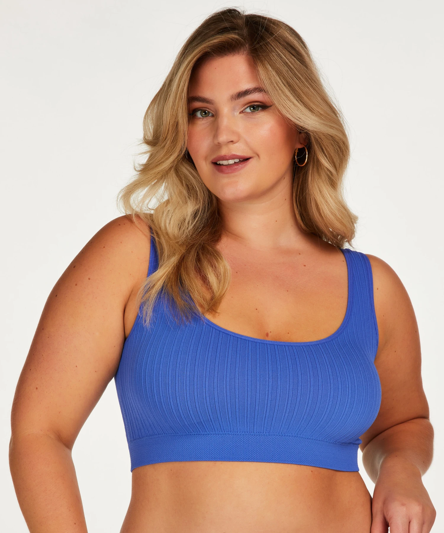 Bralette Scoop Dianne - Blauw 4 Bralette Scoop Dianne - Blauw - Afbeelding 4