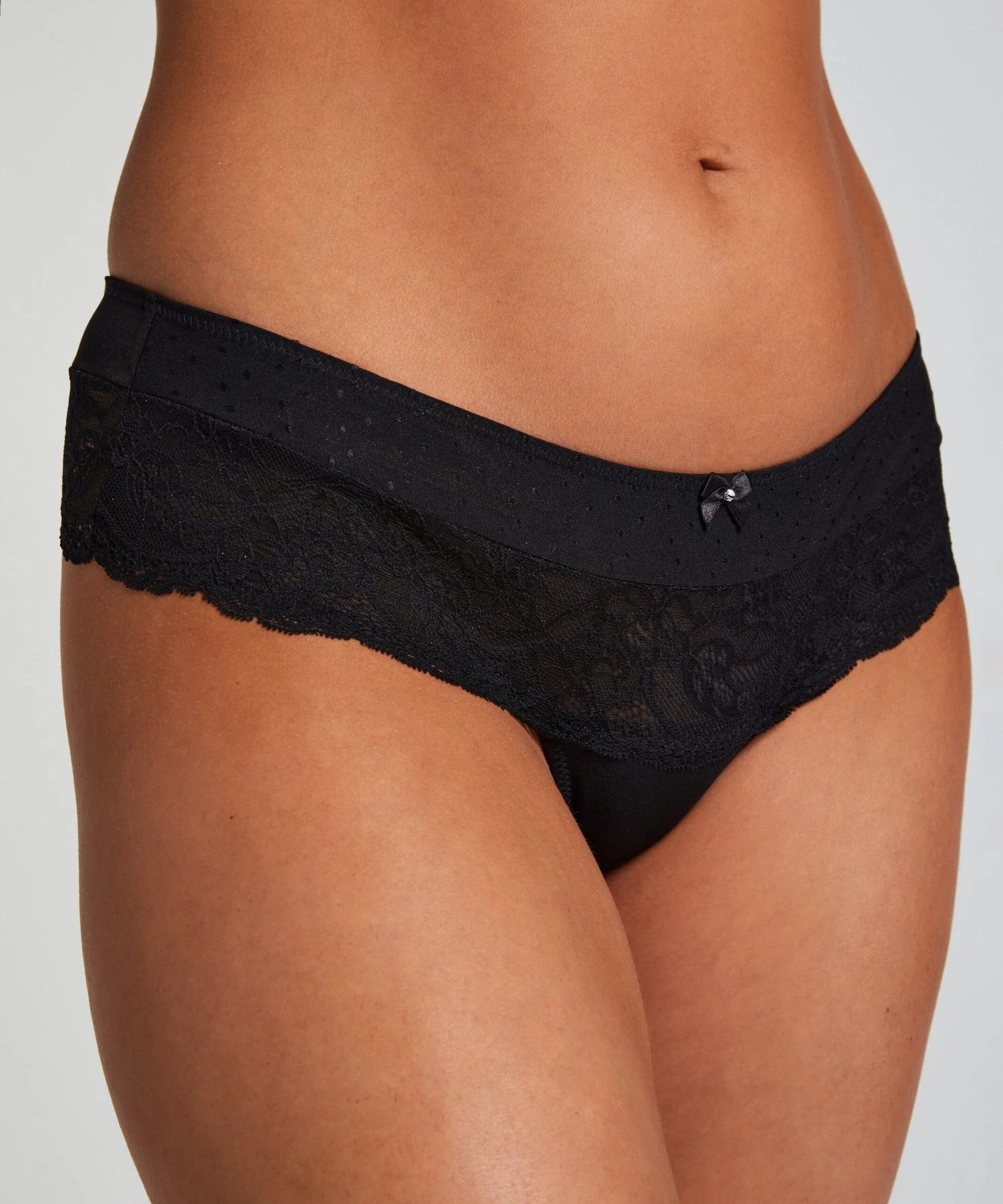 Boxerstring Sophie - Zwart 2 Boxerstring Sophie - Zwart - Afbeelding 2