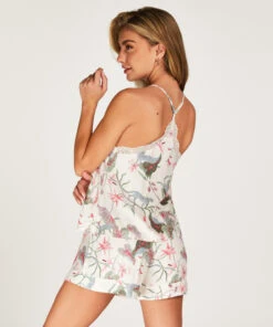 Cami Top Woven Lace - Wit -Mode Ondergoed Winkel 202315 4