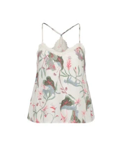 Cami Top Woven Lace - Wit -Mode Ondergoed Winkel 202315 5