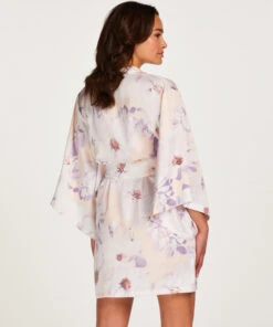 Kimono Satin - Roze -Mode Ondergoed Winkel 202330 4
