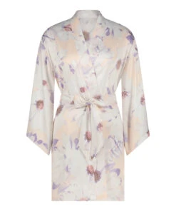 Kimono Satin - Roze -Mode Ondergoed Winkel 202330 5