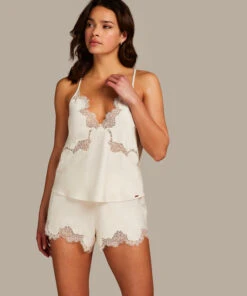 Cami Top Lace Sophia - Wit -Mode Ondergoed Winkel 202333 3