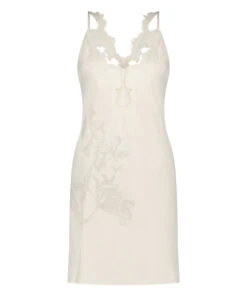 Slipdress Satin Lace - Wit -Mode Ondergoed Winkel 202335 5
