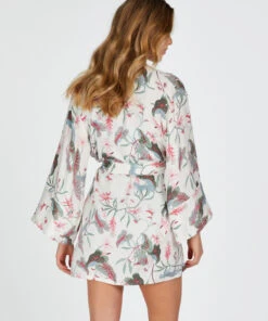 Kimono Woven - Wit -Mode Ondergoed Winkel 202340 4