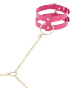 Private Choker Handboeien - Roze -Mode Ondergoed Winkel 202432 6