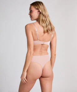 Voorgevormde Push-up Beugel Bh Deep-V - Beige 5 Voorgevormde Push-up Beugel Bh Deep-V - Beige -Mode Ondergoed Winkel 202742 4