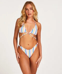 Triangel Bikinitop Tahiti - Wit -Mode Ondergoed Winkel 203037 3